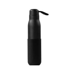 Eltoro Stainless Steel Bottle 750ml Black With Black Sleeve - Tashqila