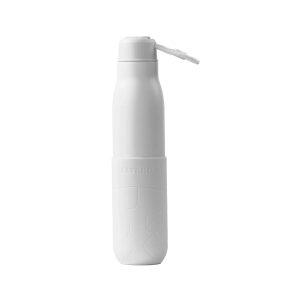 Eltoro Stainless Steel Bottle 750ml White With White Sleeve - Tashqila