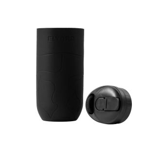 Eltoro Bottle Sleeve With Straw Lid - Black - Tashqila