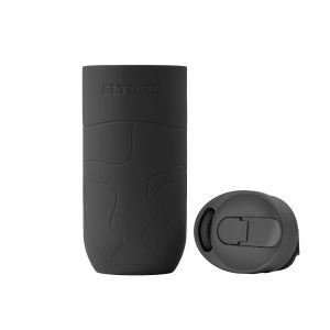 Eltoro Bottle Sleeve With Straw Lid - Grey - Tashqila