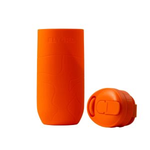 Eltoro Bottle Sleeve With Straw Lid - Orange - Tashqila