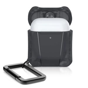 Itskins Spectrum Frost Series Case For Airpods - Black - Tashqila