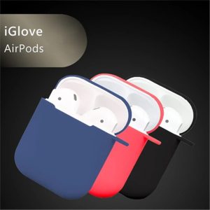 Wiwu Iglove Soft Silicone Cases For Apple Airpod - Royalty Set 3 Pcs Pack - Tashqila