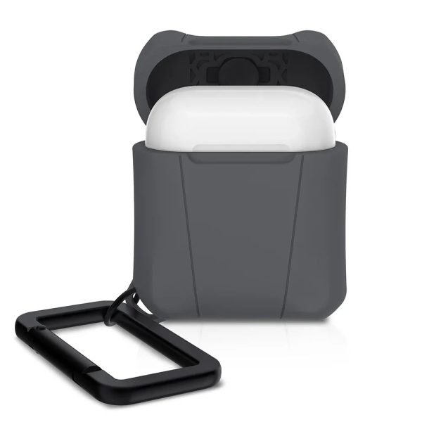 Itskins Spectrum Solid Case For Airpods 1&2 - Grey - Tashqila