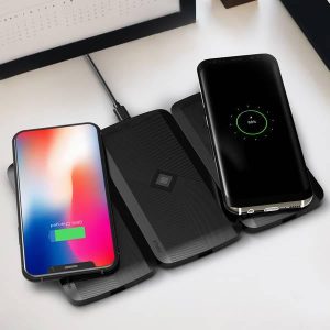 iWalk Scorpion Wireless Charging Pad - Black - Tashqila