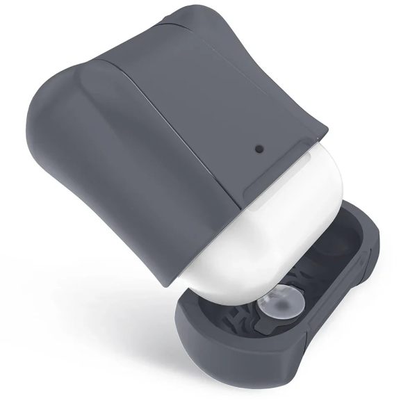 Itskins Spectrum Solid Case For Airpods 1&2 - Grey - Tashqila