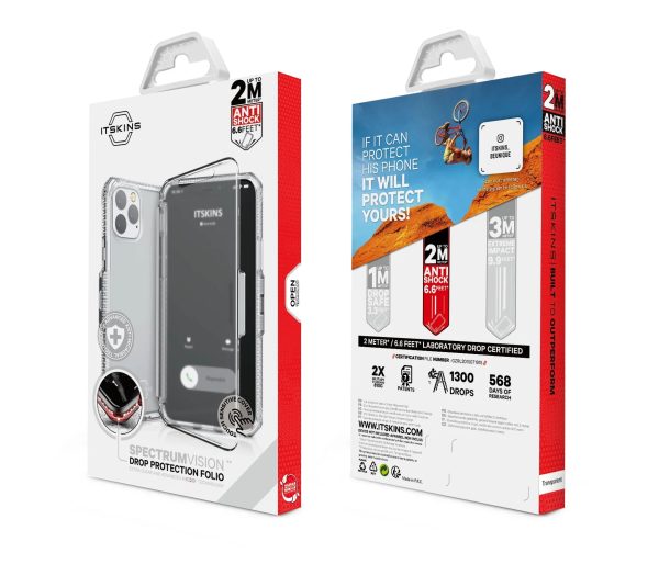 Itskins Spectrum Vision Clear iPhone 11 Pro Case - Transparent - Tashqila