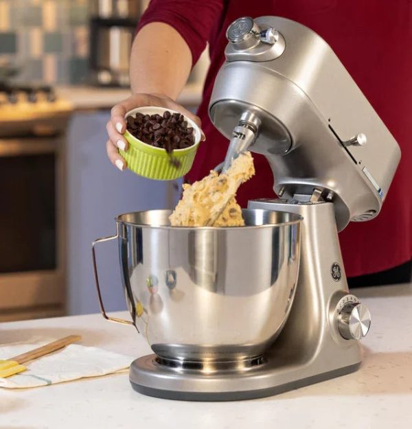 General Electric GE Stand Mixer - Silver - Tashqila