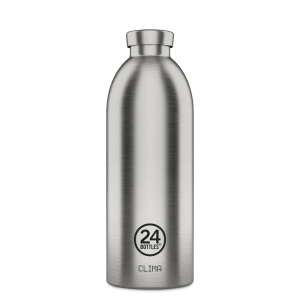 24Bottles Clima Bottle - Brushed Steel - 850 ml - Tashqila