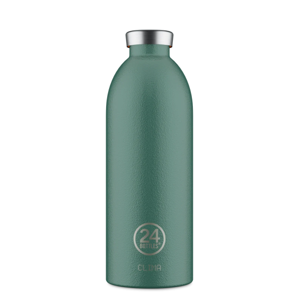 24Bottles Clima Bottle - Rustic Moss Green - 850 ml - Tashqila