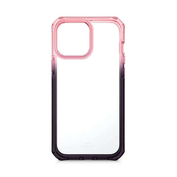 Itskins Supreme Prism iPhone 13 Pro Max Cover - Light Pink And Grey - Tashqila