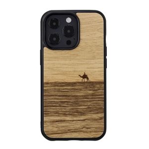 Man & Wood Series Cover For iPhone 13 Pro Max - Terra - Tashqila