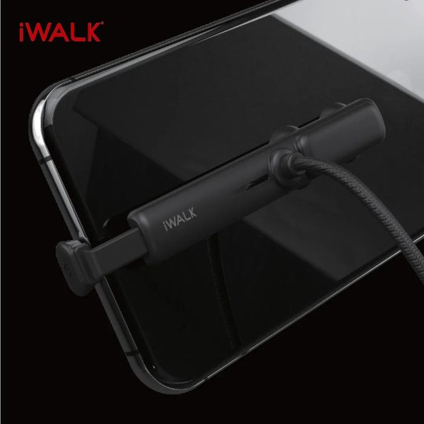 iWalk Crazy Link Gaming Charging Lightning Cable - Black - Tashqila