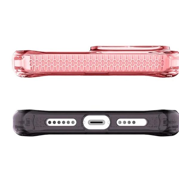 Itskins Supreme Prism iPhone 13 Pro Max Cover - Light Pink And Grey - Tashqila
