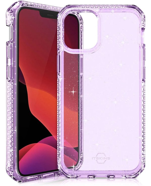 Itskins Hybrid Spark iPhone 12 & 12 Pro Cover - Light Purple - Tashqila