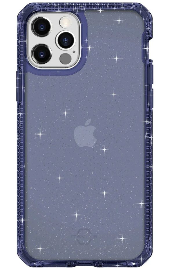 Itskins Hybrid Spark iPhone 12 & 12 Pro Case - Deep Blue - Tashqila