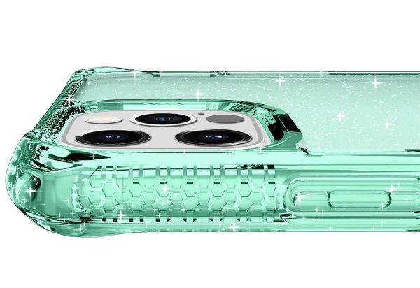 Itskins Hybrid Spark iPhone 12 & 12 Pro Case - Tiffany Green - Tashqila