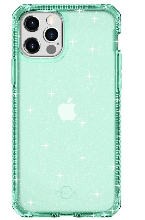 Itskins Hybrid Spark iPhone 12 & 12 Pro Case - Tiffany Green - Tashqila