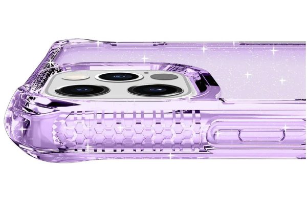 Itskins Hybrid Spark iPhone 12 & 12 Pro Cover - Light Purple - Tashqila