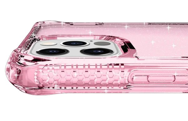 Itskins Hybrid Spark iPhone 12 & 12 Pro Case - Pink - Tashqila