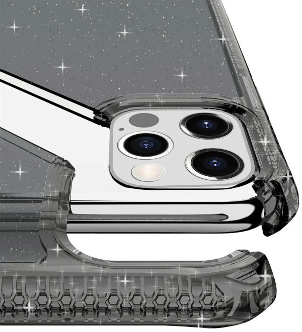 Itskins Hybrid Spark iPhone 12 & 12 Pro Case - Smoke - Tashqila