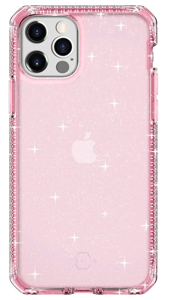 Itskins Hybrid Spark iPhone 12 & 12 Pro Case - Pink - Tashqila