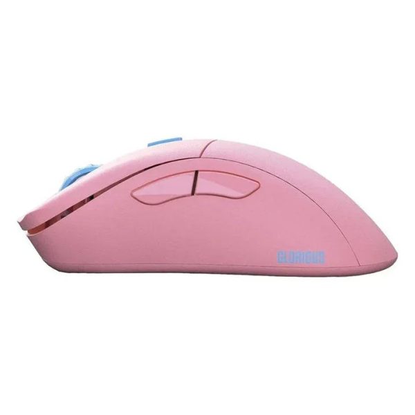 Glorious Model D PRO Wireless Gaming Mouse - Flamingo Pink - Forge - Tashqila