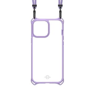 Itskins Hybrid Sling iPhone 13 Pro Max Cover - Light Purple - Tashqila