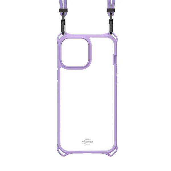Itskins Hybrid Sling iPhone 13 Pro Max Cover - Light Purple - Tashqila