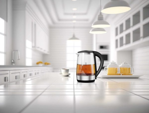 LePresso 360 Transparent Quick-Boil Glass Kettle - Tashqila
