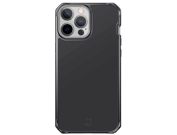 Itskins Hybrid Glass iPhone 13 Pro Max Cover - Space Grey - Tashqila