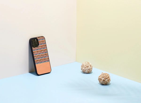 Man & Wood Case For iPhone 12 Pro Max - Browny Check - Tashqila