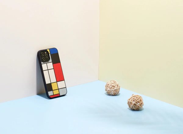 Man & Wood Case For iPhone 12 Pro Max - Mondrian Wood - Tashqila