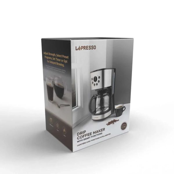 LePresso Digital Drip Coffee Machine with Smart Functions 1.5L 900W - Tashqila
