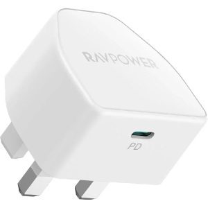 RAVPower PD 20W Charger - White - Tashqila