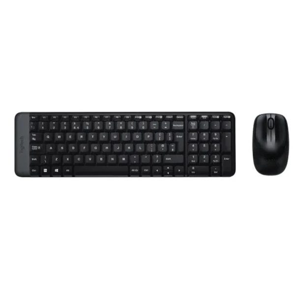 Logitech MK220 Keyboard Wireless (Slim)- Arb /Eng - Tashqila