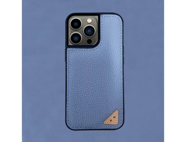 Melkco iPhone 13 Pro Ingenuity Series Premium Leather Cover - Grey - Tashqila