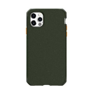 Itskins Feroniabio Summit iPhone 12 / 12 Pro Case - Kaki And Orange - Tashqila