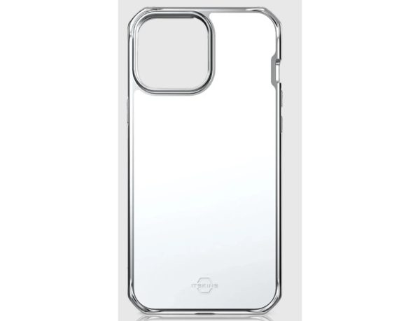 Itskins Hybrid Glass iPhone 13 Pro Max Cover - Space Grey - Tashqila
