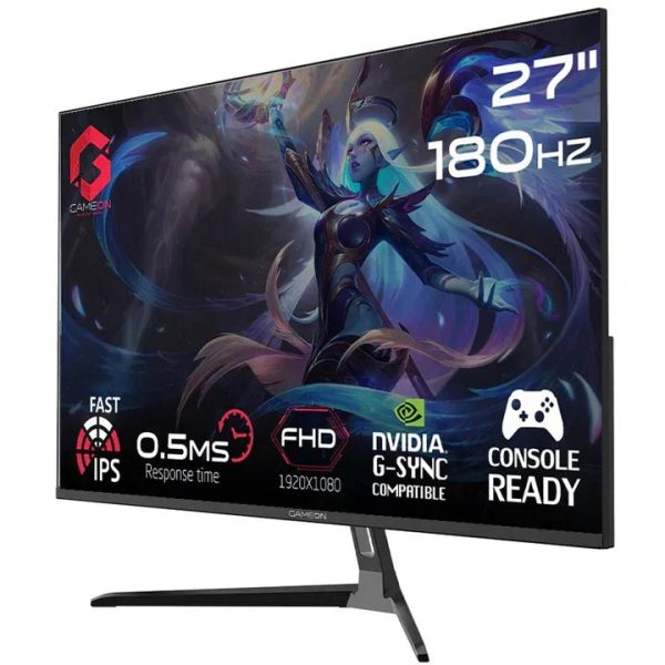 GAMEON 27" FHD, 180Hz, 0.5ms Fast Gaming Monitor (HDMI 2.1 Console Compatible) - Tashqila
