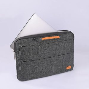 Wiwu Smart Stand Sleeve Hand Bag For Macbook 15" Gray - Tashqila