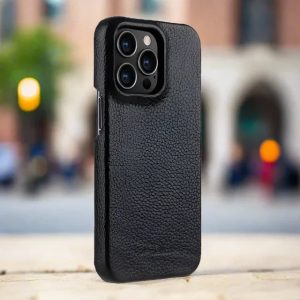 Melkco iPhone 13 Pro Premium Leather Cover - Orange - Tashqila