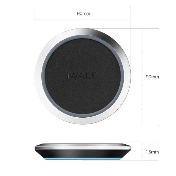 iWalk Wireless Charger - Black - Tashqila
