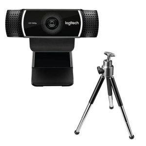 Logitech C922 Full HD Pro Streaming Webcam with Tripod - Tashqila
