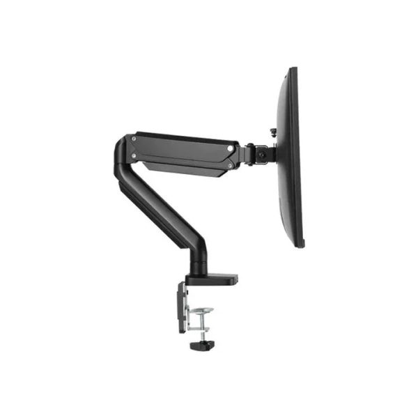 Twisted Minds Single Monitor Aluminum Slim Mechanical Spring Monitor Arm with USB Ports (Fit Screen Size 17""-27"") (Supports Curve Screen) - Tashqila