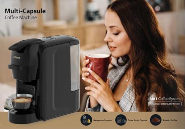 LePresso Lieto Multi-Capsule Coffee Machine - Tashqila
