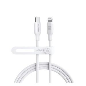 Anker 542 Usb-C To Lightning Cable (Bio-Based) (0.9M/3Ft) -White - Tashqila