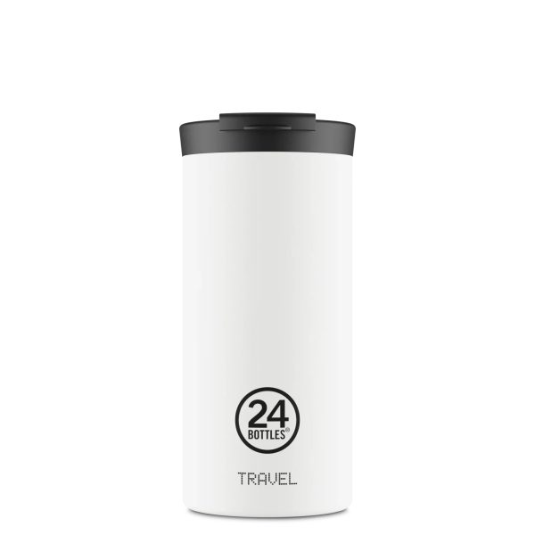 24Bottles Travel Tumbler - Ice White - 600 ml - Tashqila