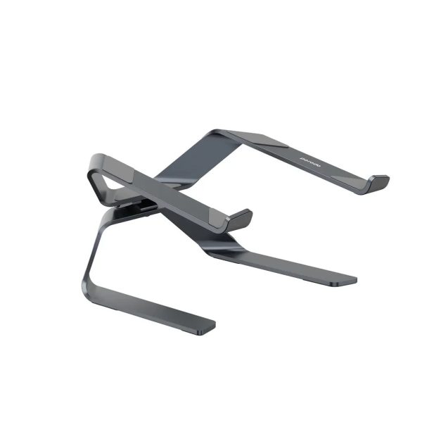 Porodo 360° Rotatable and Adjustable Laptop Stand - Grey - Tashqila