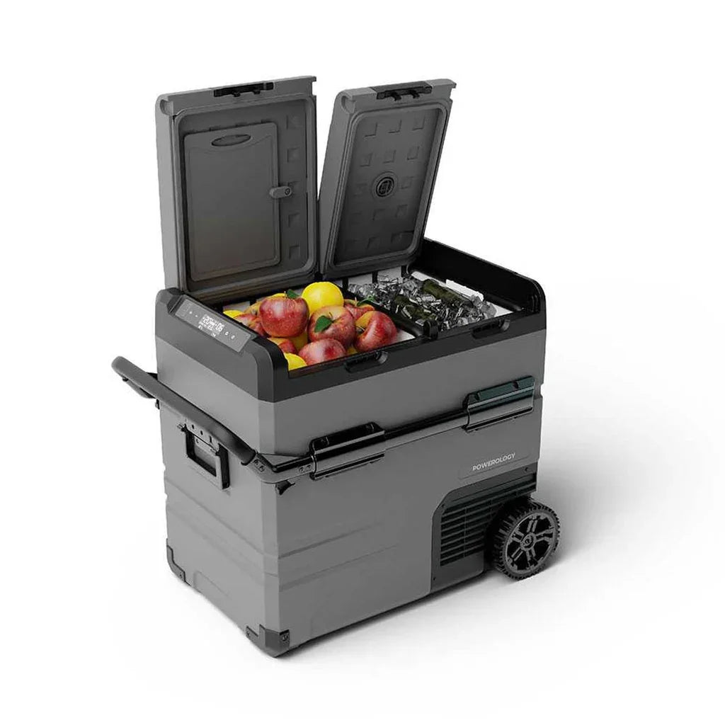 Powerology Smart Fridge & Freezer with Independent Dual Compartment 55L - Tashqila